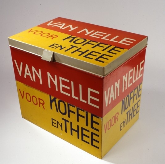 Jac. Jongert, Storage tin for 'Van Nelle coffee and tea', 1930. Museum Boijmans Van Beuningen, Rotterdam
