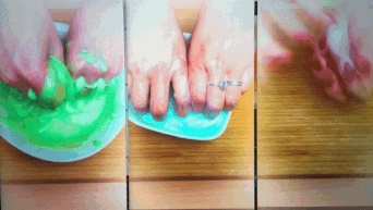 video made of my slime experiments
