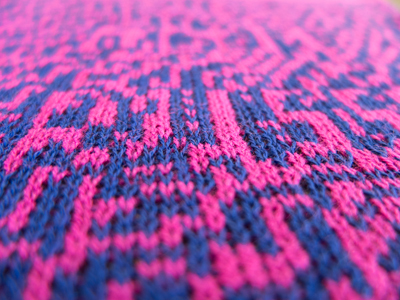 Low Resolution Knitting